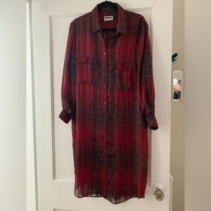 CCH Collection snake print dress